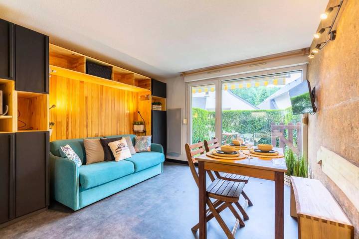 Studio for 4 people, with view - 1