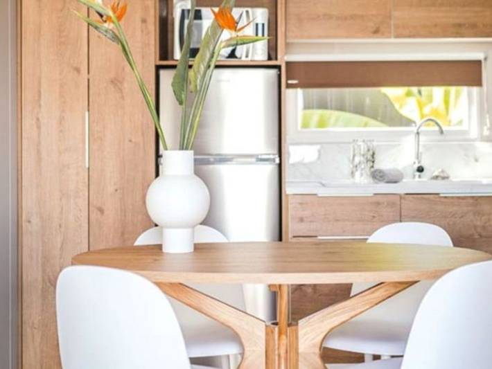 Mobil home pour 4 personnes, avec terrasse et piscine à Grayan-et-l'Hôpital - 2