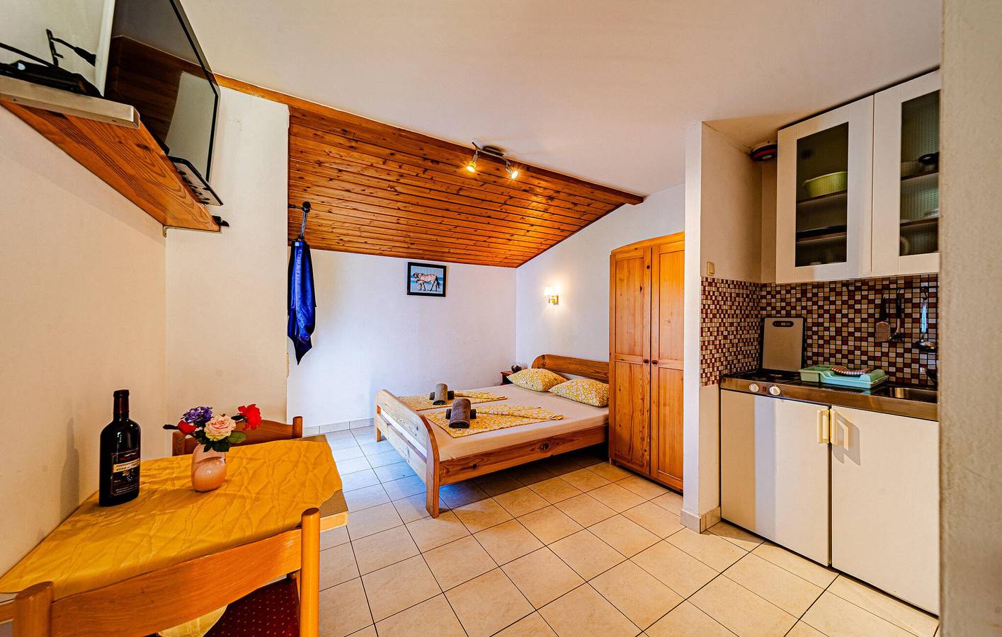Ganze Ferienwohnung, Ferienwohnung für 2 Personen mit Terrasse in Viganj, Peljesac