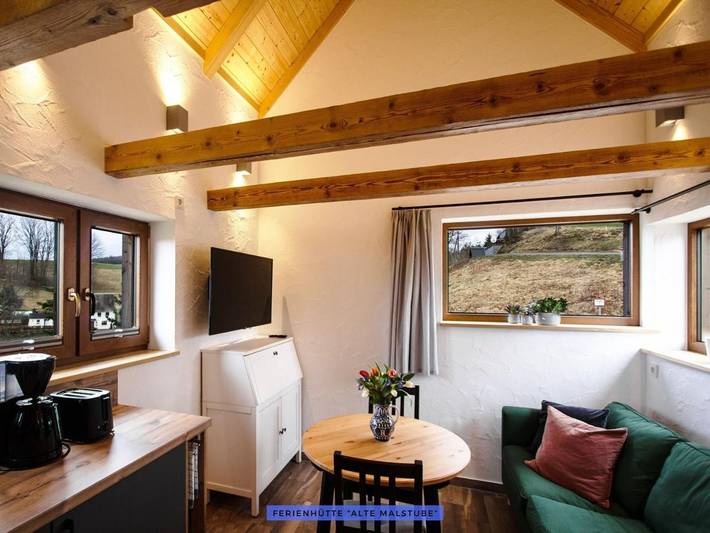 Ferienhaus für 2 Personen, mit Terrasse und Garten sowie Ausblick in Seiffen - 3