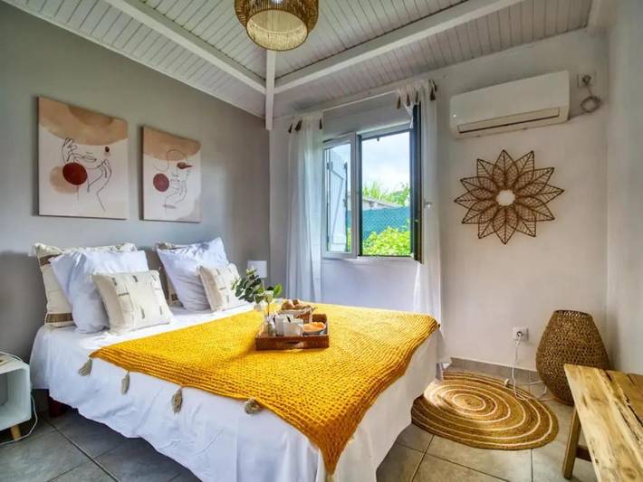 Appartement de vacances pour 4 personnes, avec piscine et jardin