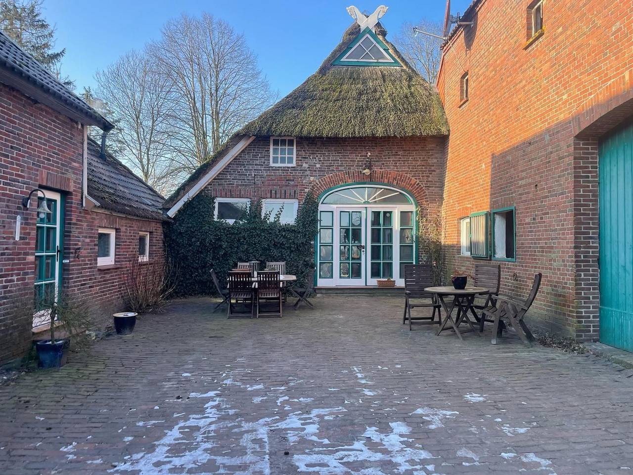 Meedehof Moorhausen, Wh Kuhstall - Ferienwohnung Kuhstall in Varel, Südliche Nordseeküste