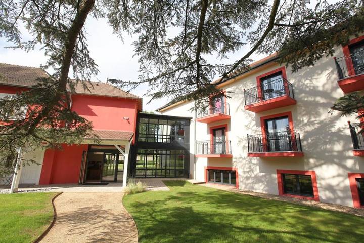Hôtel pour 2 personnes, avec sauna et jardin ainsi que piscine et vue, animaux acceptés