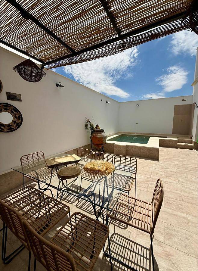 Casa de vacaciones para 8 personas, con piscina y balcón - 1