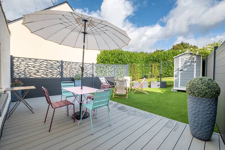 Location de vacances pour 4 personnes, avec terrasse et jardin à Limerzel - 2