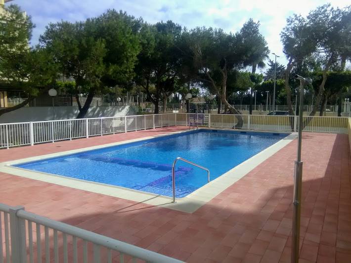 Vakantiewoning voor 4 personen, met Terras en Zwembad in Cullera