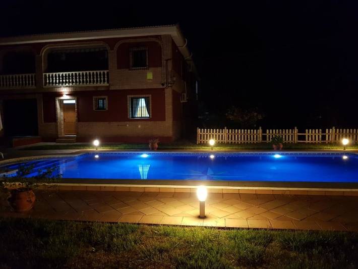 Chambre d’hôte pour 2 personnes, avec Terrasse et Jardin ainsi que Piscine et Vue dans Villarrubia