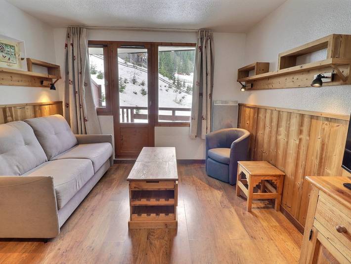 Ganze Wohnung, Gemütliche 2-Zimmer-Wohnung, Ski-in/Ski-out, Haustiere Erlaubt in La Tania, La Perrière