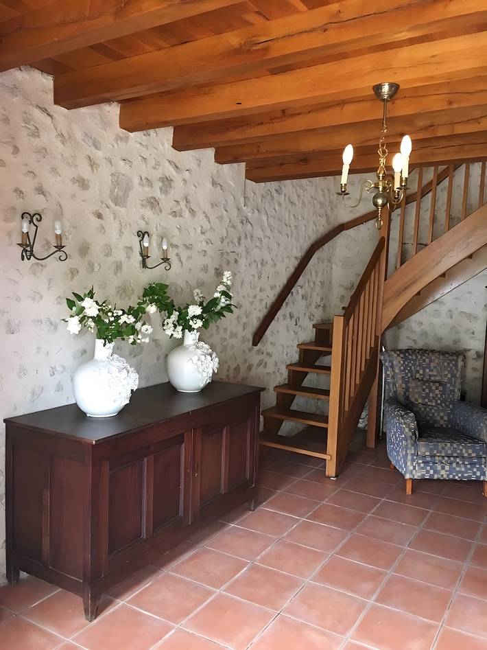 Holiday Home 'Petit Indeaux' with Private Terrace, Private Garden and Wi-Fi in Lusignac, Périgord Vert