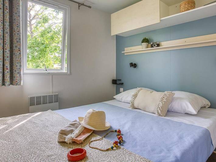 Camping Romanée - le Cormoran - Mobile home 4 persons - Comfort 2 bedrooms in Ars-en-Ré, Ile de Re