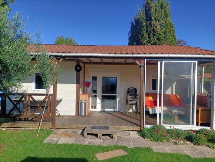 Chalet pour 5 personnes, avec Terrasse et Piscine