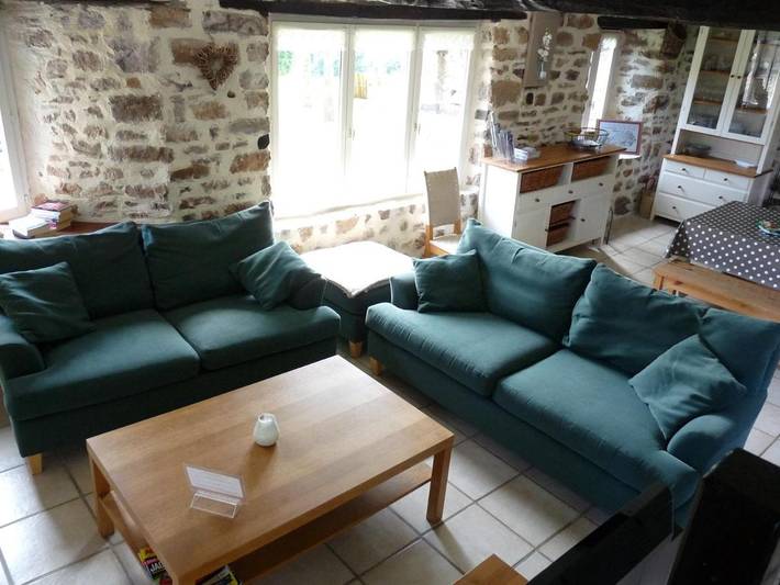 Location de vacances pour 6 personnes, avec jardin et vue, adapté aux familles à Montpinchon - 4