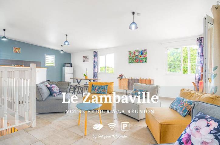 Location de vacances pour 5 personnes, avec terrasse dans Sainte-Anne (Reunion)