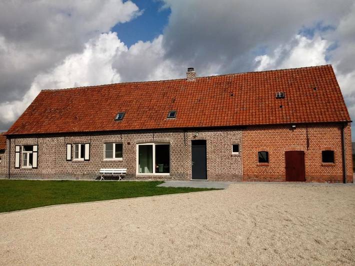 Ferienhaus für 11 Personen, mit Terrasse und Garten sowie Sauna und Ausblick in Beernem