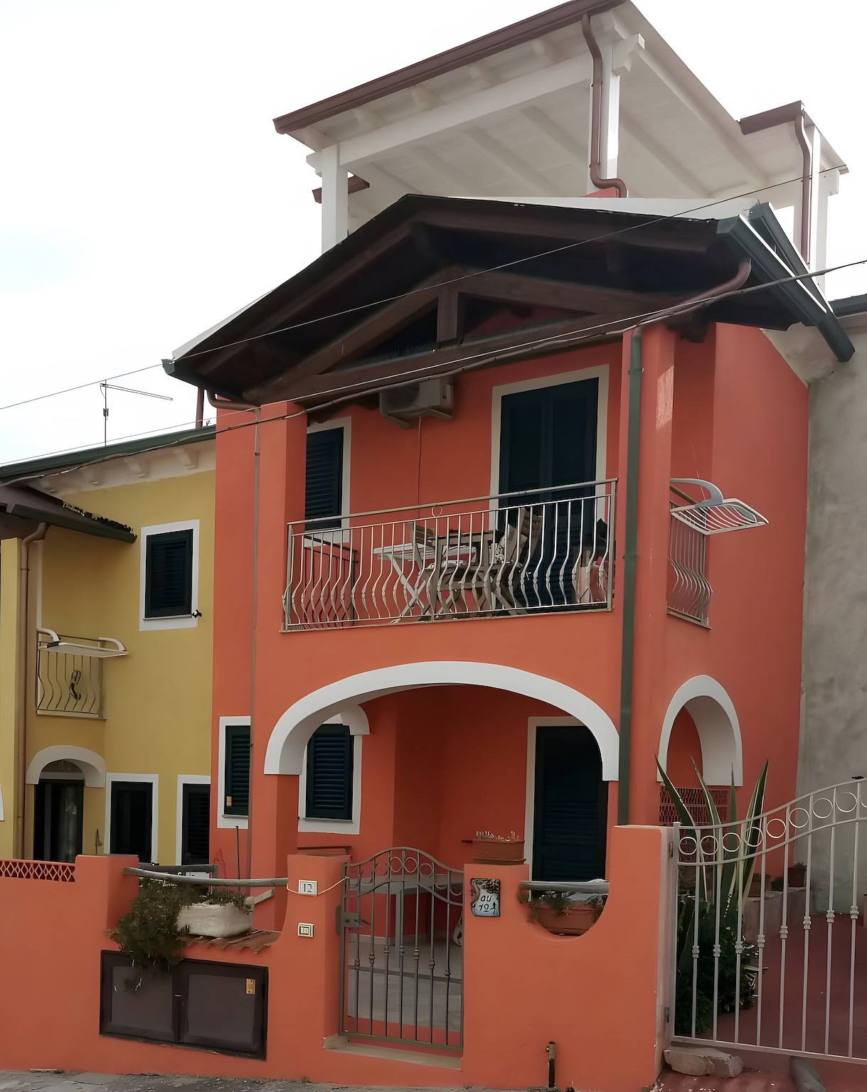 Ferienhaus 'La Terrazza sulla Corsica' mit Meerblick, Wlan und Klimaanlage in La Ciaccia, Valledoria