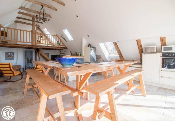 Gîte pour 9 personnes, avec sauna ainsi que jardin et terrasse à Saint-Sauves-d'Auvergne - 4