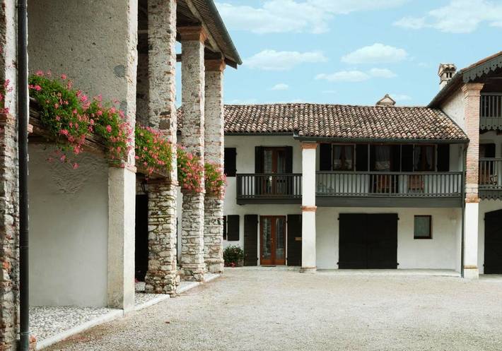 Gîte pour 8 personnes, avec Balcon et Terrasse ainsi que Jardin et Vue à Santa Giustina - 4