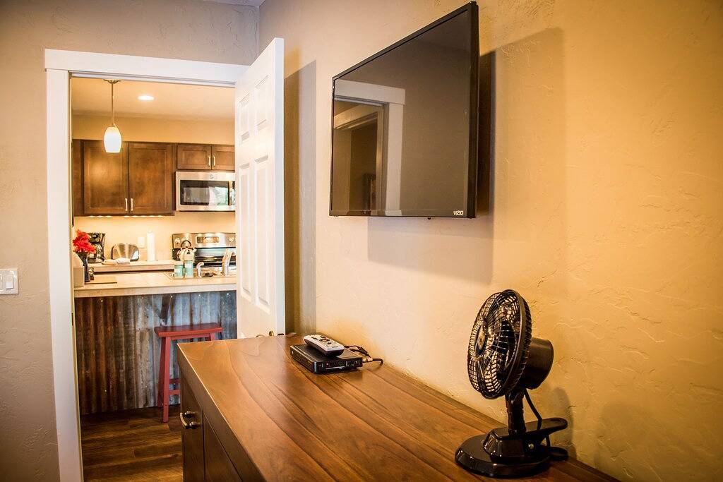 Kleines Haus in der Gasse in Pagosa Springs, San Juan National Forest