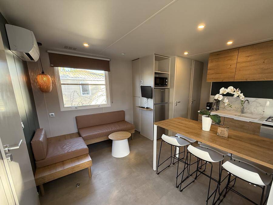 Camping les Jardins d'Agathe **** - Mobilheim 6 personen - Stella Maris in Grau d’Agde, Agde