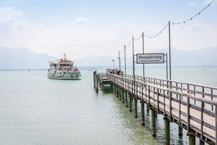 Ganze Ferienwohnung, Haus Regnauer - Ferienwohnung 2 für 3 Personen, 1 sep. Schlafzimmer in Seebruck, Chiemsee