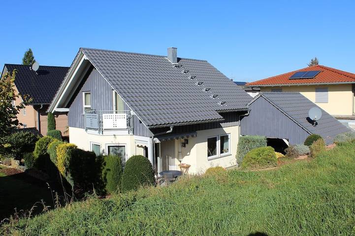Ferienhaus für 8 Personen, mit Balkon und Garten sowie Sauna in Auggen