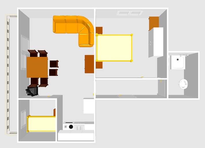 Ferienhaus für 5 Personen, mit Ausblick und Balkon sowie Garten im Lechtal - 4