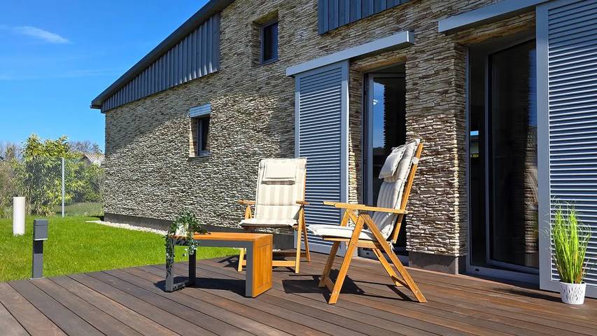 Bungalow für 2 Personen, mit Terrasse