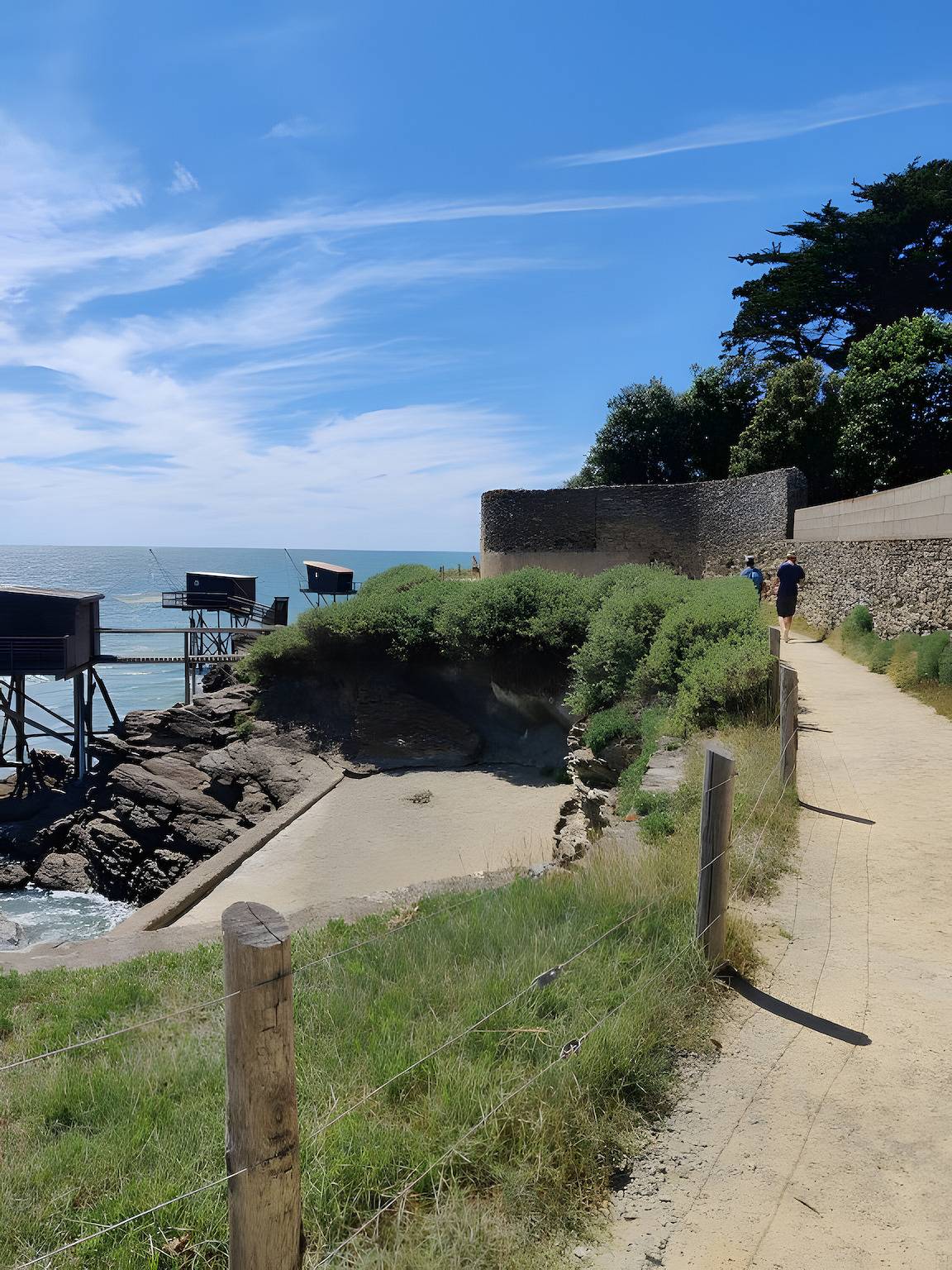 Chambres d'hôtes 'Bains de Mer' avec jardin commun, balcon et Wi-Fi in Pornic, Côte de Jade