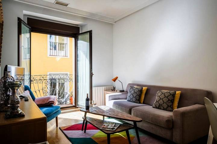 Location de vacances pour 4 personnes, avec vue et balcon à Madrid
