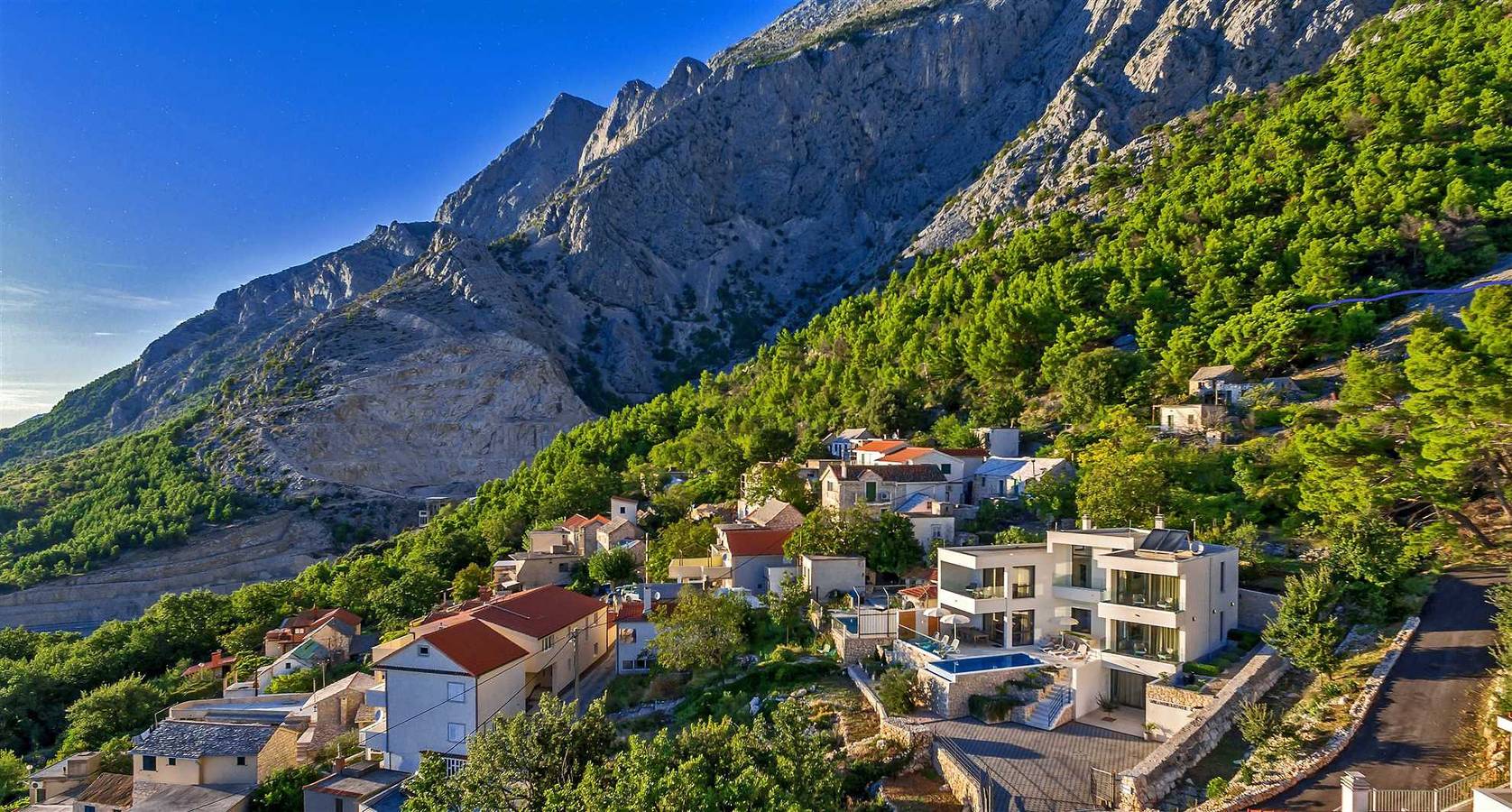 Villa La Vita Bella in Baska Voda, Makarska Riviera