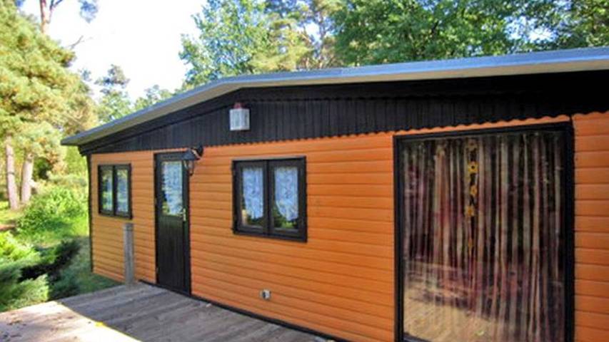 Ferienhaus für 2 Personen, mit Garten und Terrasse sowie Seeblick in Lychen