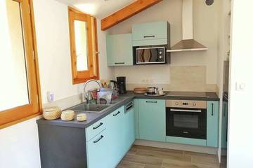 Gîte pour 2 personnes, avec balcon à Saint-Privat-du-Dragon