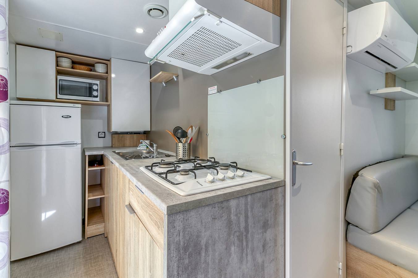 Appartement 'Lodge 87 Nr. 46' mit Bergblick, Wlan und Klimaanlage in Vaulnaveys-le-Bas, Isère