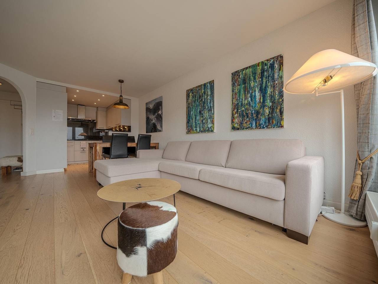 Ganze Ferienwohnung, Galerie Obersee 4C - 4-Bettwohnung in Arosa, Plessur Alpen