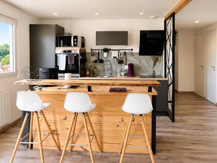 Gîte pour 8 personnes, avec Balcon ainsi que Jardin et Vue à Fresse-sur-Moselle - 3