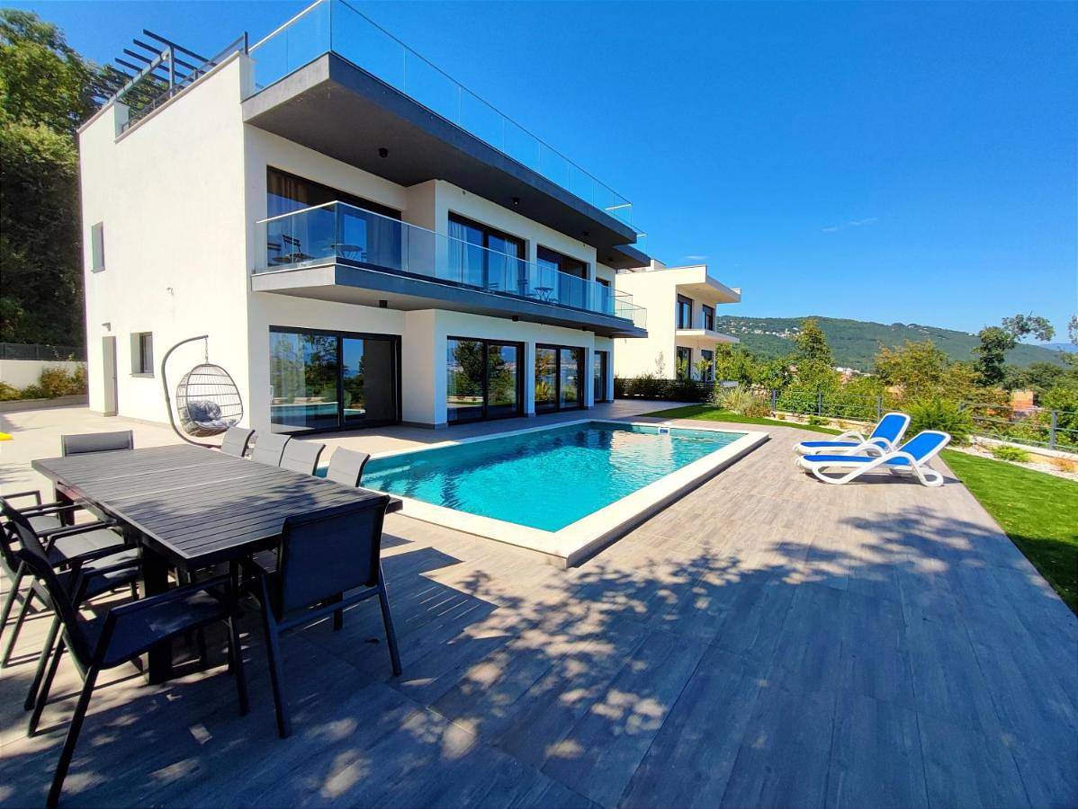 Villa Mela Opatija by Kvarner Rentals in Lovran, Opatija Riviera