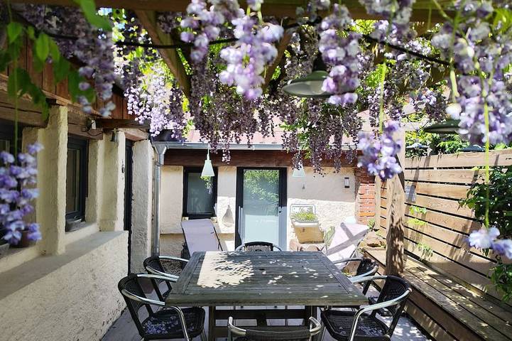Gîte pour 7 personnes, avec jardin