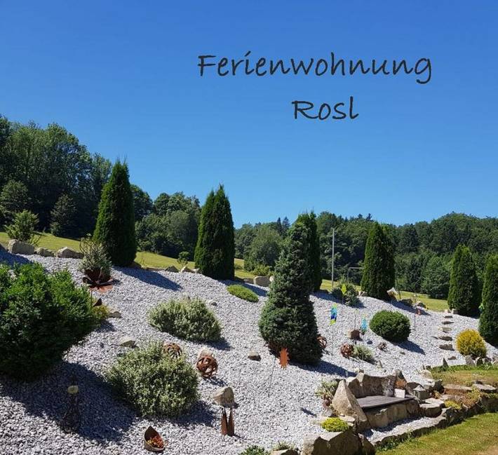 Ferienwohnung für 6 Personen, mit Balkon und Balkon/Terrasse sowie Terrasse und Garten