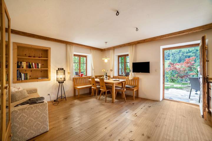 Ferienwohnung für 4 Personen, mit Garten