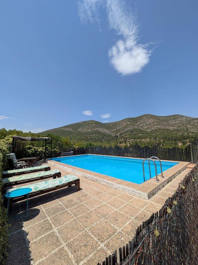 Casa de vacaciones para 14 personas, con jardín además de piscina y balcón en Vall D'albaida - 2