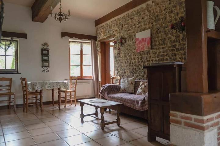 Location de vacances pour 3 personnes, avec jardin, animaux acceptés à Manéglise - 4