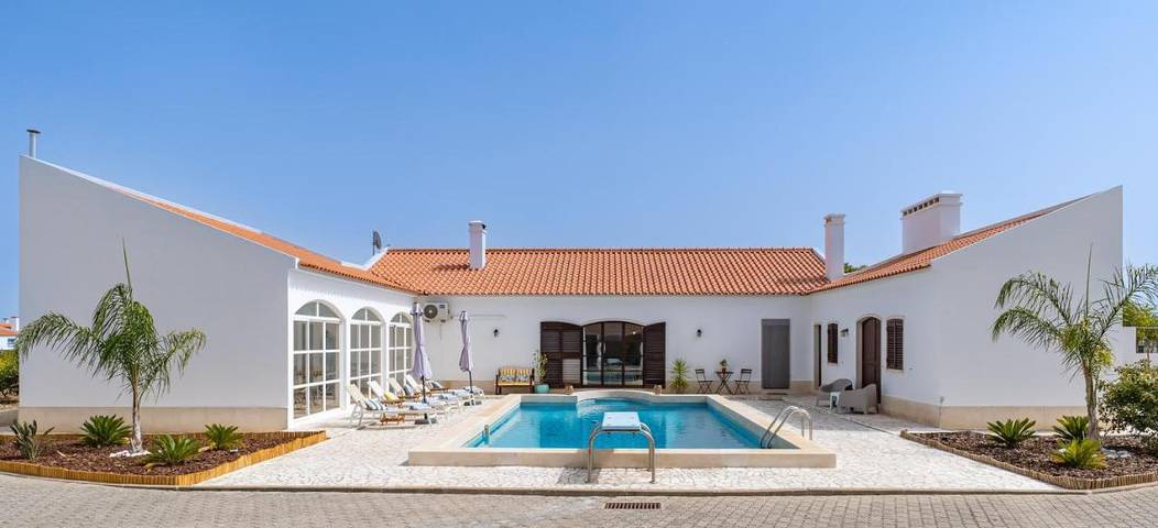 Villa pour 10 personnes, avec Terrasse ainsi que Jardin et Piscine à Évora