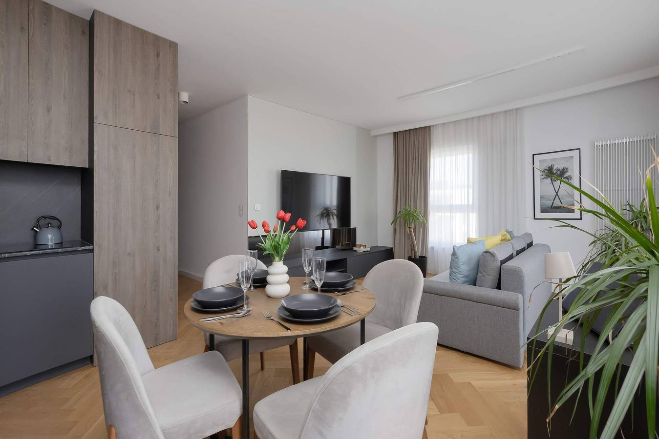 Apartamento entero, Luxury Apartment with a Balcony | Air Conditioning, Parking in Mokotów, Varsovia