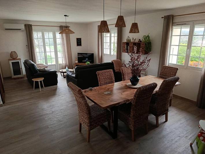 Maison de vacances pour 8 personnes, avec jardin et vue, animaux acceptés - 1