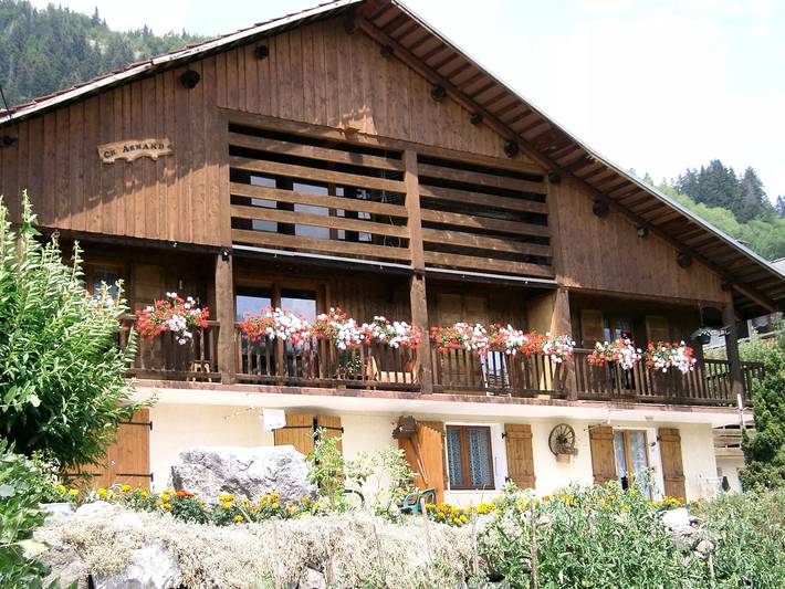 Chalet pour 4 personnes, avec jardin à Le Grand-Bornand