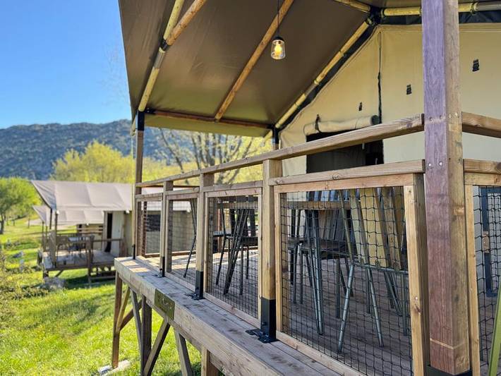 Camping für 4 Personen, mit Haustier in der Verdonschlucht - 3