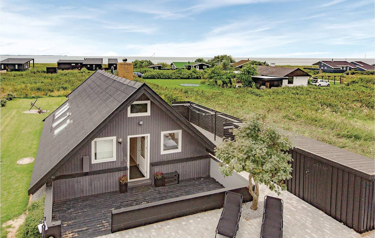 Ferienhaus für 6 Personen mit Terrasse in Yderby Lyng, Sjællands Odde
