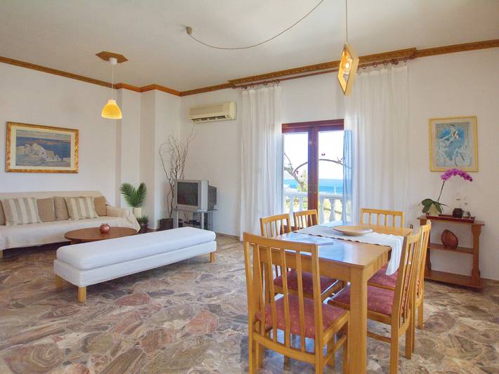 Ferienwohnung für 7 Personen, mit Balkon und Garten in Chania und Umgebung - 4