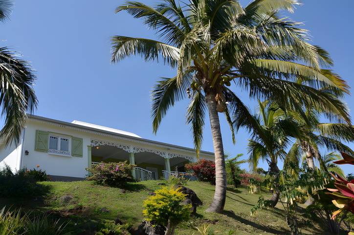 Maison de vacances « Balcon Créole Soleil Couchant » : vue mer, terrasse privée, Wi-Fi in Saint-Leu, Île de la Réunion