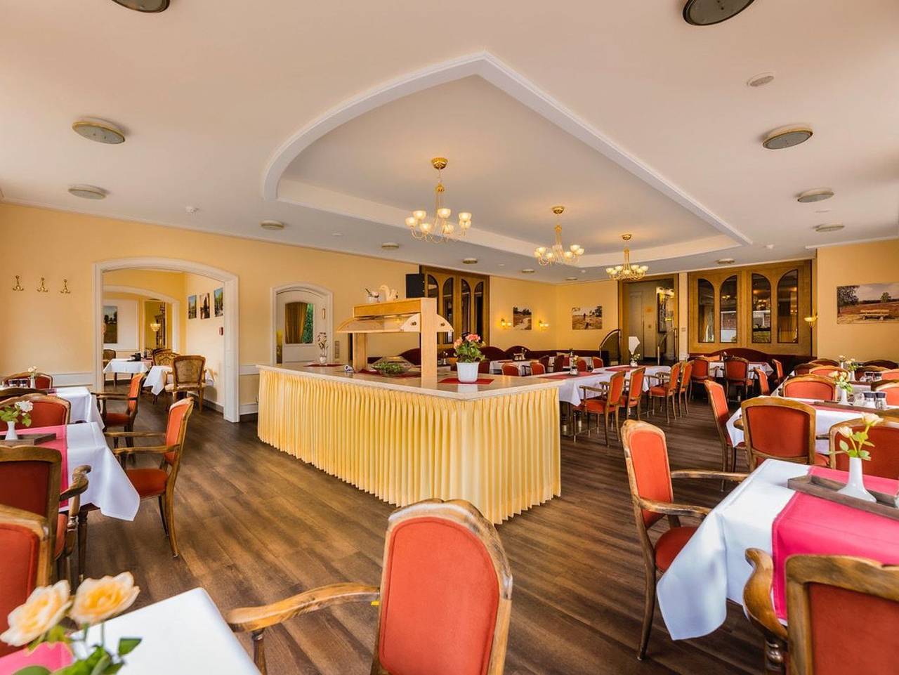 Akzent Hotel Berlin - Dz im Souterrain, mit Terrasse (Südseite) in Bad Bevensen, Landkreis Uelzen